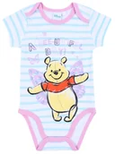 Body dla niemowląt - Niebieskie body w paski Kubuś Puchatek Disney 9 m 74 cm - miniaturka - grafika 1