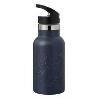 Butelki termiczne - Fresk Fresk termos 350 ml złote kropki indigo FD300-22 - miniaturka - grafika 1