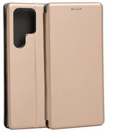 Etui i futerały do telefonów - Etui z klapką Beline Book Magnetic do Samsung Galaxy S23 Ultra Gold (5905359811770) - miniaturka - grafika 1