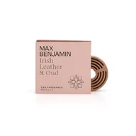 Zapachy samochodowe - Car Fragrance Refill PREMIUM Max Benjamin - Irish Leather & Oud - miniaturka - grafika 1