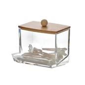 Pojemniki kuchenne - BEA Pojemnik na waciki 8,5x5,5xh8,5cm - miniaturka - grafika 1