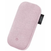 Powerbanki - Lexon Ładowarka bezprzewodowa z głośnikiem Powersound różowa LA128P - miniaturka - grafika 1