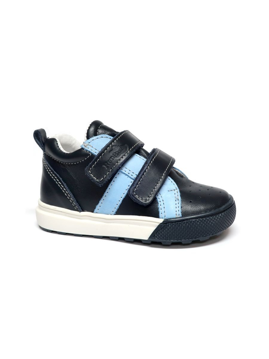 Chłopięce sneakersy z wysoką cholewką granatowe Renbut Ren But r.22