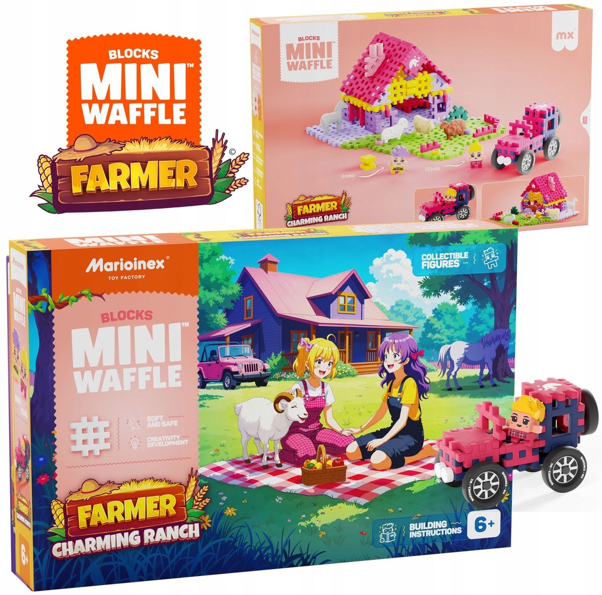 Mini Waffle Farmer - Urocze Ranczo 100 El.