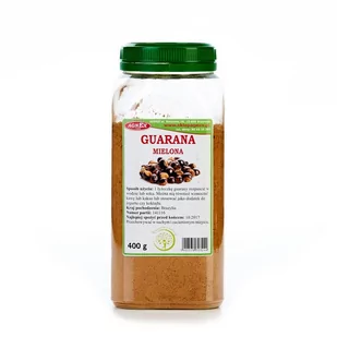 Agnex Guarana mielona 400g GUARANA(1) - Zdrowa żywność - miniaturka - grafika 1