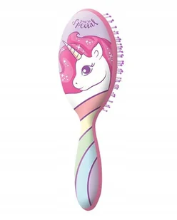 Szczotka do włosów Jednorożec UNICORN dla dziecka różowa - Szczotki do włosów dla dzieci - miniaturka - grafika 1
