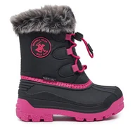Buty dla dziewczynek - Śniegowce Beverly Hills Polo Club CF-DT27H-23MK69 IV DZ Czarny - miniaturka - grafika 1