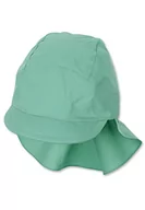 Czapki damskie - Sterntaler Dziecięca czapka z daszkiem z ochroną karku czapka dziecięca, średniozielona, normalna, średni zielony, 53 - miniaturka - grafika 1