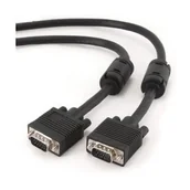 Kable - Gembird Przewód VGA Wtyk-Wtyk Ekran Ferryt CC-PPVGA-20 m-B CC-PPVGA-20M-B - miniaturka - grafika 1