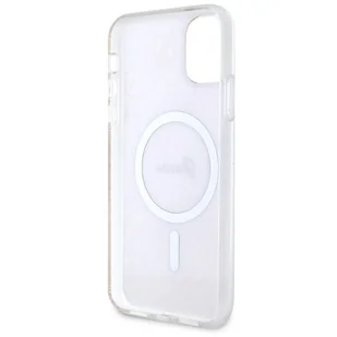 Guess GUHMN61H4STP iPhone 11 6.1" różowy/pink hardcase 4G MagSafe - Etui i futerały do telefonów - miniaturka - grafika 7