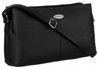 Torebki damskie - Listonoszka skórzana Rovicky R-309-22-NS czarna - ROVICKY - miniaturka - grafika 1