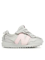 Buty dla dziewczynek - New Balance Sneakersy NW327WP Szary - miniaturka - grafika 1