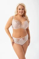 Majtki damskie - Gorsenia Figi Evia K938 Beżowe L Beżowy - miniaturka - grafika 1