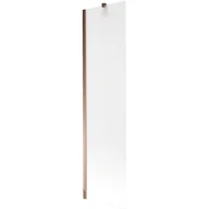 Parawany nawannowe - Mexen Next parawan nawannowy 1-skrzydłowy 50 x 150 cm, szron, różowe złoto - miniaturka - grafika 1