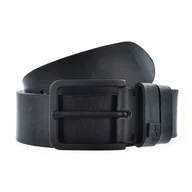 Paski - Czarny Skórzany Pasek Męski Big Star - miniaturka - grafika 1