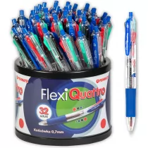 Penmate Długopis Flexi Quattro czterokolorowy - Przybory szkolne - miniaturka - grafika 2