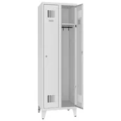 Szafki BHP - Szafa na nogach zamykana na klucz 3 pkt SUM 321 W ST - miniaturka - grafika 1