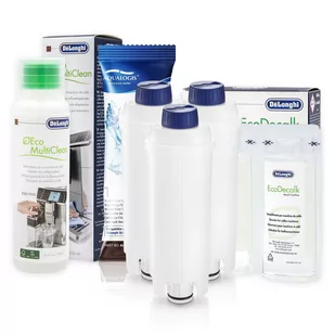 Zestaw Delonghi Aqualogis AL-S002 3szt, Delonghi EcoDecalk 5513296021 200ml, DELONGHI SER3013 250ml - Akcesoria i części do ekspresów do kawy - miniaturka - grafika 1