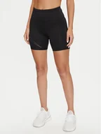Spodenki damskie - Reebok Szorty sportowe Lux Bold Blike 100075384 Czarny Slim Fit - miniaturka - grafika 1