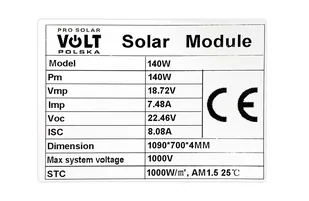 Panel solarny elastyczny  FLEXI 140W VOLT POLSKA - Zestawy solarne - miniaturka - grafika 10