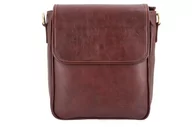 Torby męskie - Torby męskie ze skóry naturalnej na ramię - Barberini's - Brązowy - Brązowy - miniaturka - grafika 1