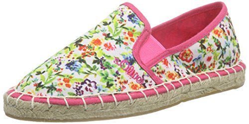 s.Oliver Dziewczęce 52408 espadryle, wielokolorowa - wielokolorowy Flower Multi 989-38 EU