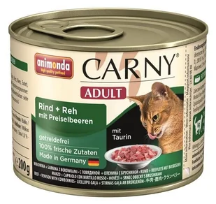 Animonda Carny wołowina sarna i borówka 200g - Mokra karma dla kotów - miniaturka - grafika 3