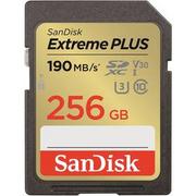 Karty pamięci - Karta pamięci SanDisk SDXC Extreme Plus 256GB UHS-I U3 (190R/130W) (SDSDXWV-256G-GNCIN) - miniaturka - grafika 1
