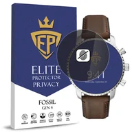 Akcesoria do smartwatchy - FOLIA 5D PRYWATYZUJĄCA SZKŁO ANTI-SPY DO FOSSIL GEN 4 CAŁY EKRAN - miniaturka - grafika 1