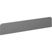 Inne meble biurowe - B2B Partner Parawan PRIMO, 1600 x 18 x 300mm, grafitowy 555827 - miniaturka - grafika 1