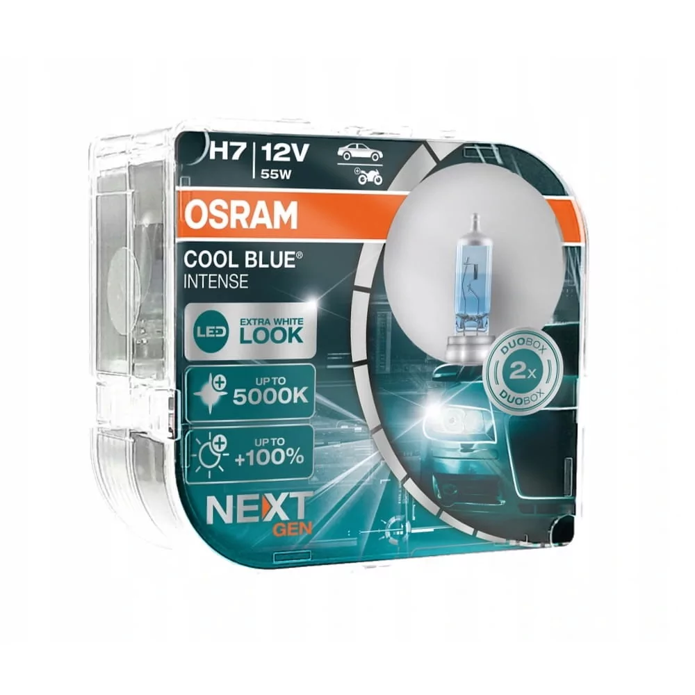 Osram Cool Blue Intense Nextgen H7 Px26D 12V 55W Duo Box