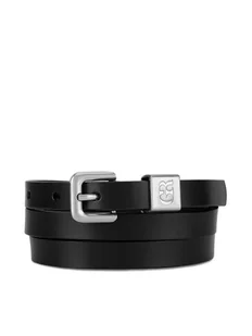 Gino Rossi Pasek Damski BLYL24002-3 SVL Czarny - Paski - miniaturka - grafika 1