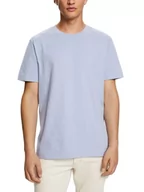 Koszulki męskie - ESPRIT T-shirt męski, 445/Light Blue Lavender, S - miniaturka - grafika 1