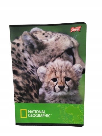 Zeszyt w kratkę A5 NATIONAL GEOGRAPHIC Unipap 16 kartek D444