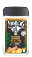 Kosmetyki do kąpieli - Le Petit Marseillas Imbir i Cyprus 3w1 - Żel pod prysznic 250 ml - miniaturka - grafika 1