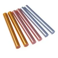 Przybory szkolne - Dalprint Wkłady klejowe metaliczne 11 mm 6 szt. - miniaturka - grafika 1