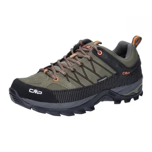 CMP Rigel Low Trekking Shoes WP, Walking Shoe Mężczyźni, Olive-Flame, 40 EU, Płomień oliwkowy, 40 EU - Buty trekkingowe męskie - miniaturka - grafika 1