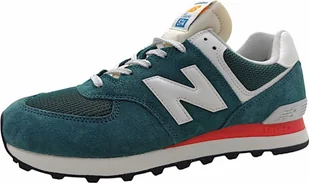 Męskie tenisówki New Balance Jan 574 w kolorze zielonym, rozmiar 10 - Trampki męskie - miniaturka - grafika 1