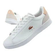 Trampki damskie - Buty Lacoste Carnaby trampki damskie białe 748SFA00161Y9 - miniaturka - grafika 1