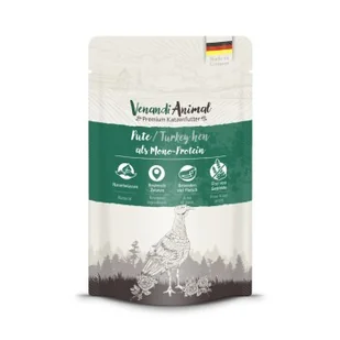 Venandi Animal Mono-Protein 12 x 125 g Indyk - Mokra karma dla kotów - miniaturka - grafika 1