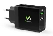 Ładowarki do telefonów - Vayox ŁADOWARKA SZYBKA FAST Quick Charge 3.0 2xUSB Vayox VA0007 - miniaturka - grafika 1