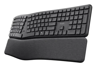 Trust Keyra klawiatura Dom/Biuro RF Wireless + Bluetooth QWERTY 25459 - Klawiatury - miniaturka - grafika 1