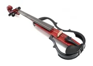 Instrumenty smyczkowe - Gewa 401645 skrzypce elektryczne 4/4 (brąz) - miniaturka - grafika 1