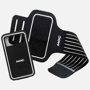 Moc Sport AB Zestaw Opaska Armband + etui Slip-In Bag XL Czarny MOC_10030018014101Z - Etui i futerały do telefonów - miniaturka - grafika 1