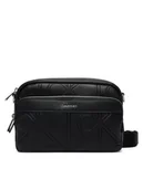 Nerki - Calvin Klein Saszetka Emblem Aop Emboss Camera Bag LV04D3330G Czarny - miniaturka - grafika 1