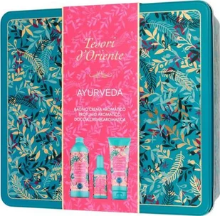 Tesori d'Oriente Ayurveda Zestaw prezentowy Woda toaletowa + Płyn do kąpieli + Żel pod prysznic 100ml - Kosmetyki do kąpieli - miniaturka - grafika 1