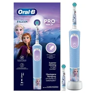 Szczoteczki do zębów dla dzieci - Oral-B Pro Kids Dziecko Obrotowo-pulsacyjna szczoteczka do zębów Jasny Niebieski - miniaturka - grafika 1