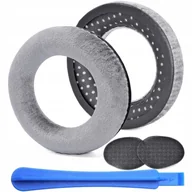 Akcesoria do słuchawek - Nauszniki Pady Gąbki Nakładki Do Beyerdynamic Dt880 Dt770 Dt990 Pro Szare - miniaturka - grafika 1