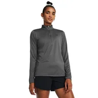 Koszulki męskie - Under Armour Tech 1/2 zamek błyskawiczny - solidny, Castlerock//czarny, LG - miniaturka - grafika 1