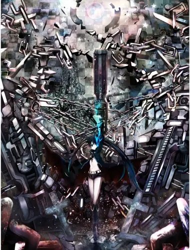 Plakat Black Rock Shooter brs_052 A2 (custom)